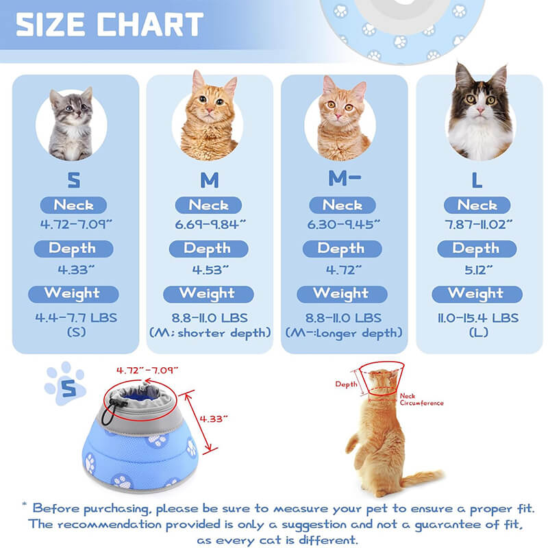 Cat Cone_size-supet